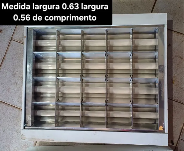 Luminárias de Embutir Medidas: 63 x 56 cm