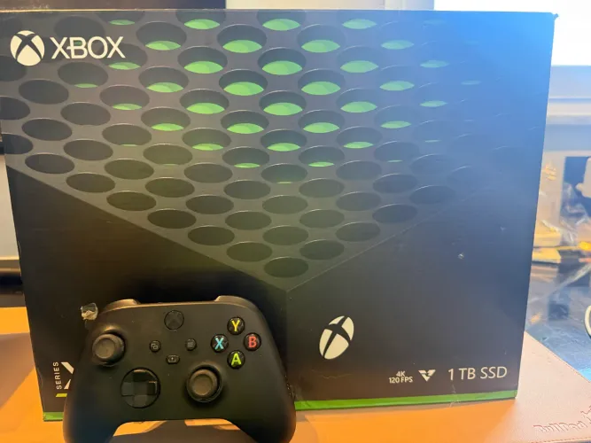 Xbox Séries X 1tb + Caixa + 1 controle