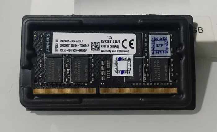 Memória DDR4 8GB- KINGSTON