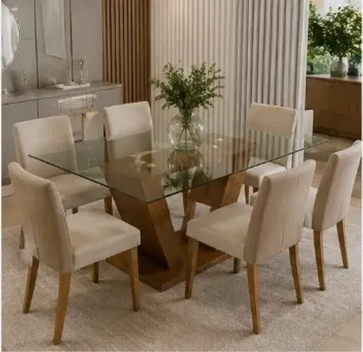 Mesa de vidro