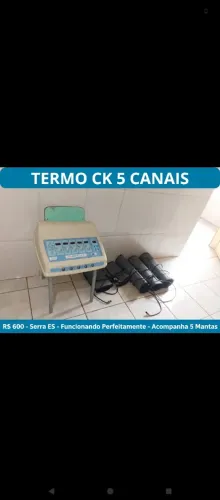 vendo termo ck para estica completo com as 5 mantas funcionando perfeitamente