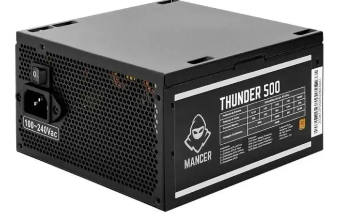 Fonte Mancer Thunder 500w 80 Plus Bronze
