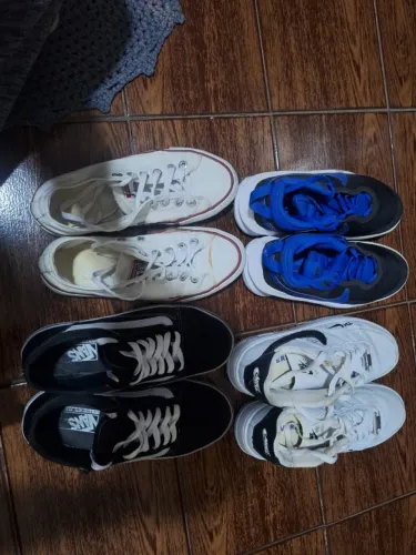 KIT DE 4 PARES DE TÊNIS