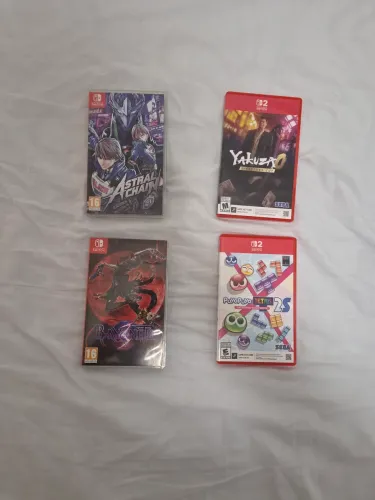 Jogos de Switch 1 e 2