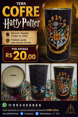 Cofre Harry Potter
