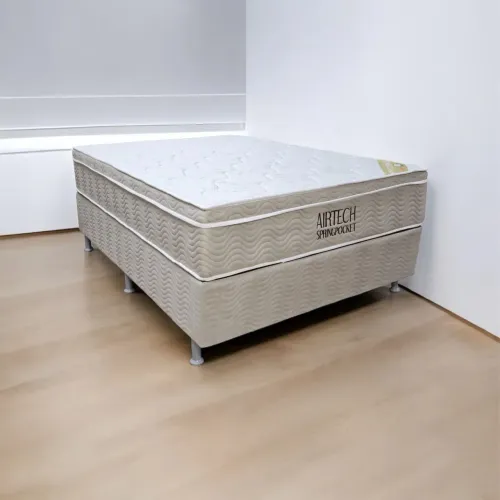 Cama Casal ORTOBOM Mola Ensacada PROMOÇÃO