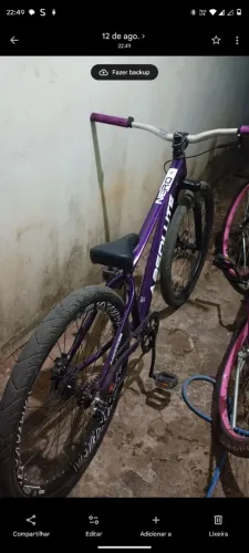Vende-se bike Nero 5 roxa