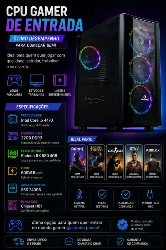 CPU gamer de entrada