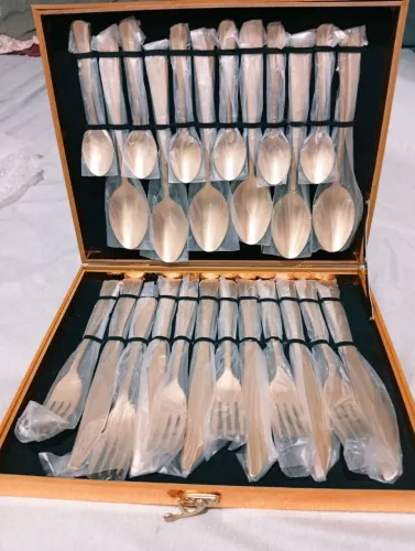 Kit faqueiro com estojo 