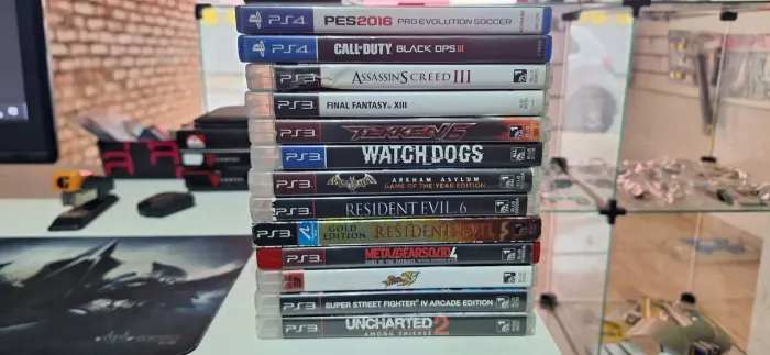 Jogos ps3 e ps4