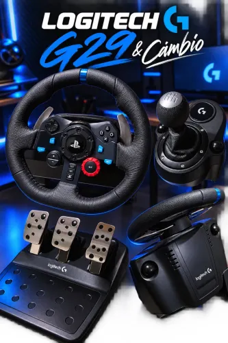LOGITECH G29 & CÂMBIO