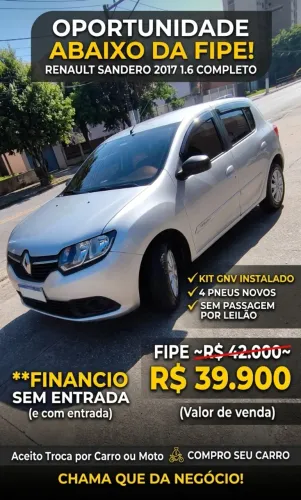 Renault Sandero Expression Hi-power 1.6 8V 5P 2017