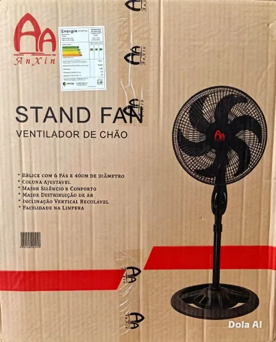 Ventilador de coluna 40 cm turbo. Novo lacrado de fábrica