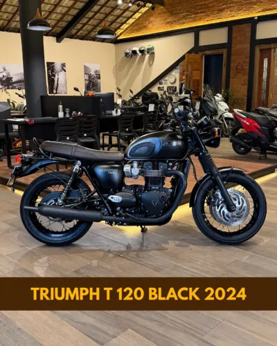 TRIUMPH BONNEVILLE T 120 BLACK 2024