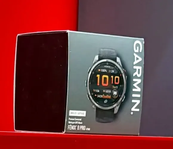 Garmin Relógio Fenix 8 PRO AMOLED - TITANIUM - GRAPHITE / BLACK - 47MM