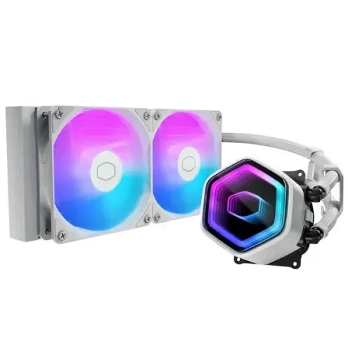 Water Cooler Masterliquid Core Ii 240 Branco 2 Fans Argb | Mlw-D24M-A18Pa-Rw