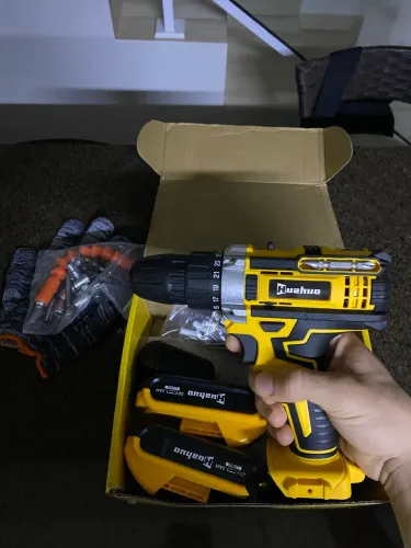 Kit parafusadeira/furadeira sem fio