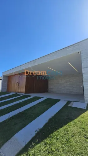 Casa de Alto Padrão no Condomínio Alphapark 4 suítes terrea com piscina