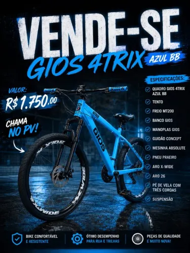 Bicicleta GIOS 4TRIX