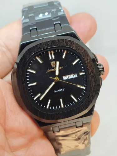 Relógio poedagar total black exclusivo poucas unidades disponíveis nessa cor