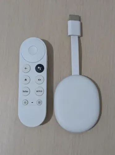 Chromecast 4 - 4k Android TV | Parcelo no cartão