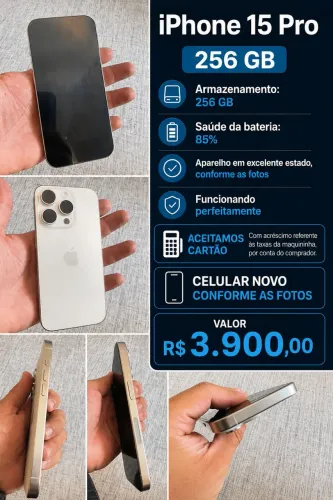 iPhone 15 PRO - 256 GB