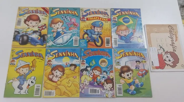 Gibi Senninha e sua turma anos 90 lot com 9