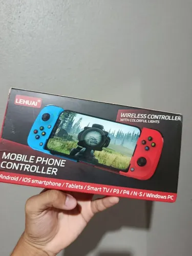 Gamepad bluetooth (wireless controller) usado só uma vez