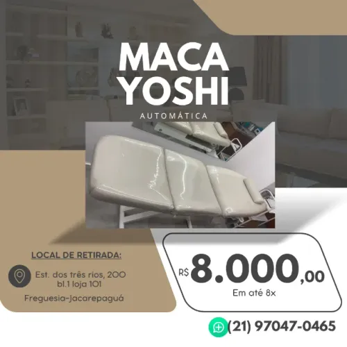MACA PROFISSIONAL AUTOMATICA YOSHI