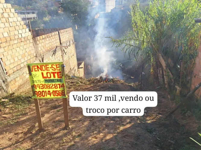 Vendo lote terreno BH pra construir,(vendo ou troco por carro)