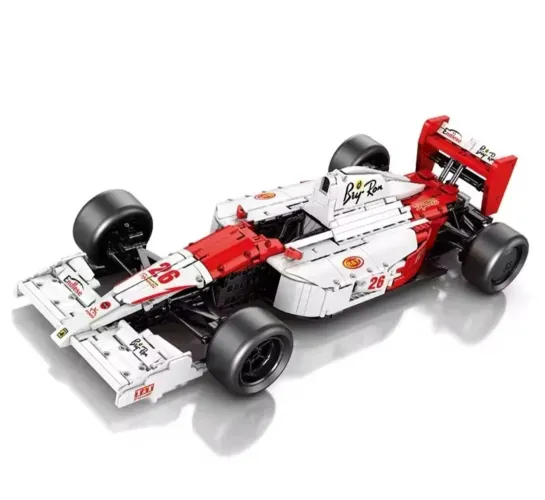 Blocos de Montar Formula 1 Mclaren V12 2800 Peças Mod 11039 Marca Reobrix tipo Lego