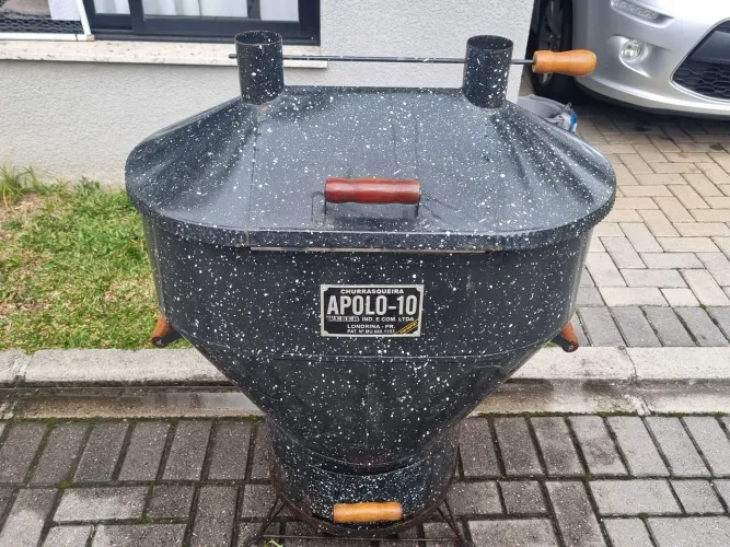 Churrasqueira Apolo 10,assa 15kg de carnes