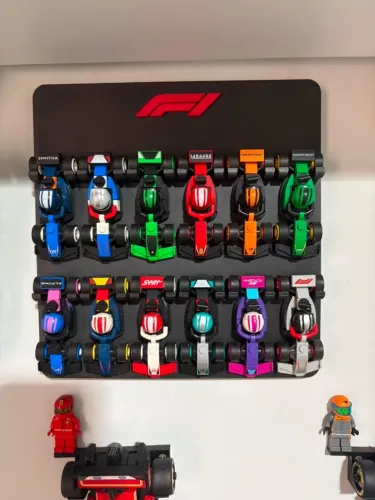 ColeçãoLego Carro Formula 1 Colecionável Surpresa 29 Peças Original + Quadro personalizado