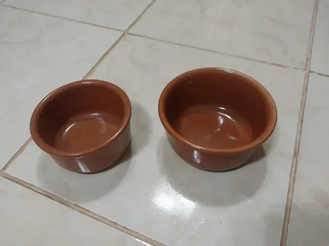 Cumbuca pote de cerâmica nova