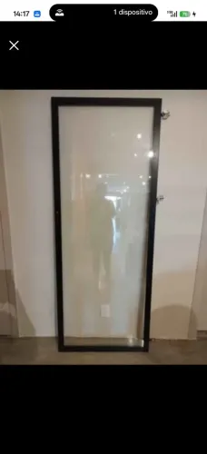 Porta de Vidro Duas folhas Armario