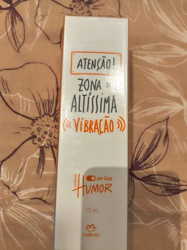 Perfume natura humor, novo e lacrado.