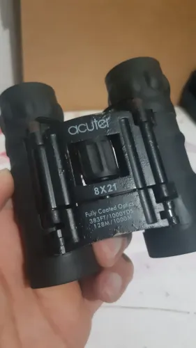 (Retirar Pessoalmente) Binóculo Profissional - ACUTER 8×21 - Emborrachado com Case