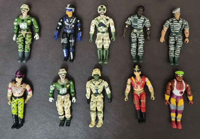Boneco Lanards Gi Joe Anos 80