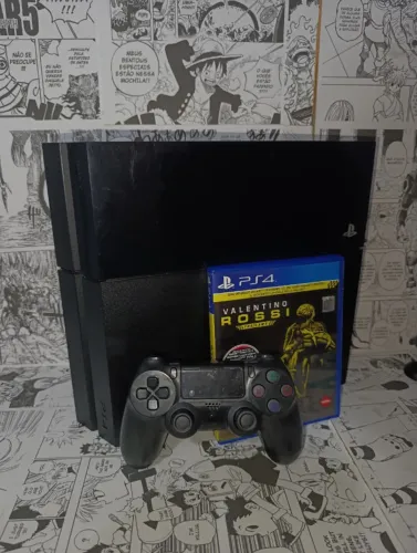 PlayStation 4 Fat 500GB Desbloqueável - Revisado Recentemente