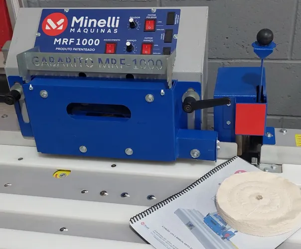 Refiladora de Fita de Borda MRF1000 Minelli<br>Refiladora MRF1000