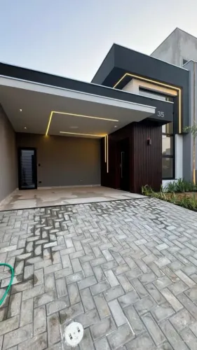 Casa em Condomínio para Venda em Sorocaba, Jardim Villagio Milano, 3 dormitórios, 1 suíte,