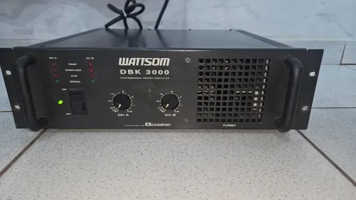 Potência Wattsom Dbk3000 estado Excelente!! (Usado)