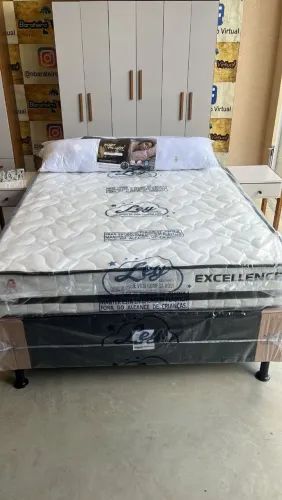 Cama Casal Molas Ensacadas 