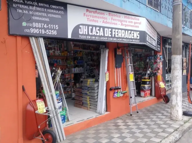 Jh casa de ferragens  rua João da Cruz Mariano 17 bairro Jardim Santa Maria Jacareí 