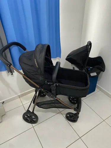 Carrinho de bebê Galzerano 4 em 1 seminovo / única dona