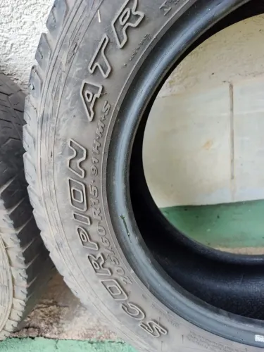 usado 4 Pneus Carro 205/60r15 91h Pirelli Scorpion Atr Xl Fiat Argo usado