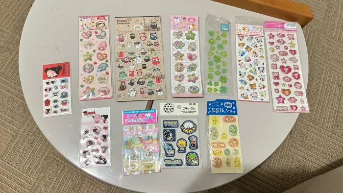 Kit adesivos - Importado Japão - Kawaii - Fofo