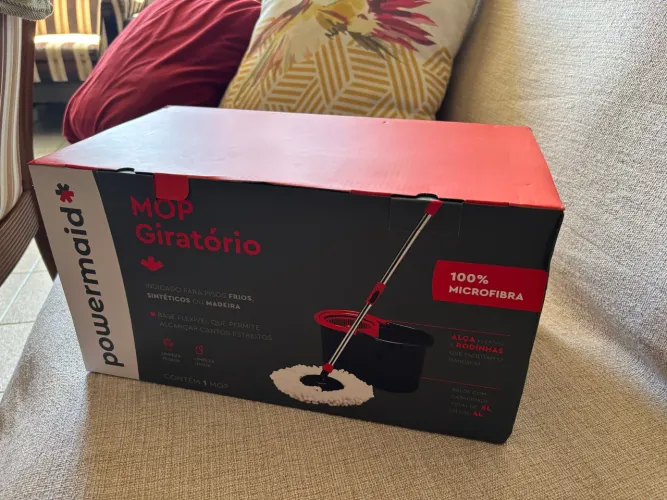MOP GIRATÓRIO NOVO NA CAIXA