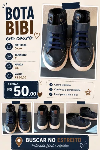 Boa bibi rm couro, tam 31, R$ 50,00. buscar no estreito.