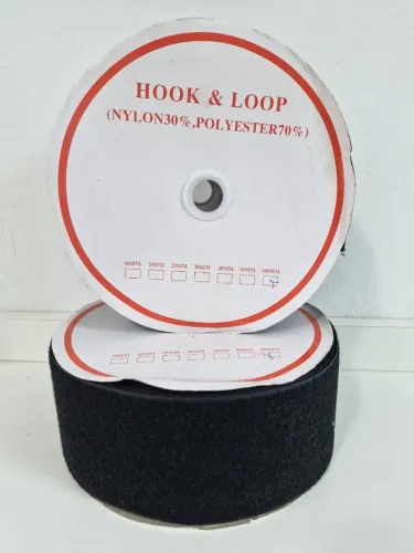 Velcro Preto Lotus Velfort Hook & Loop - Venda por Metro - A partir de R$ 2,50